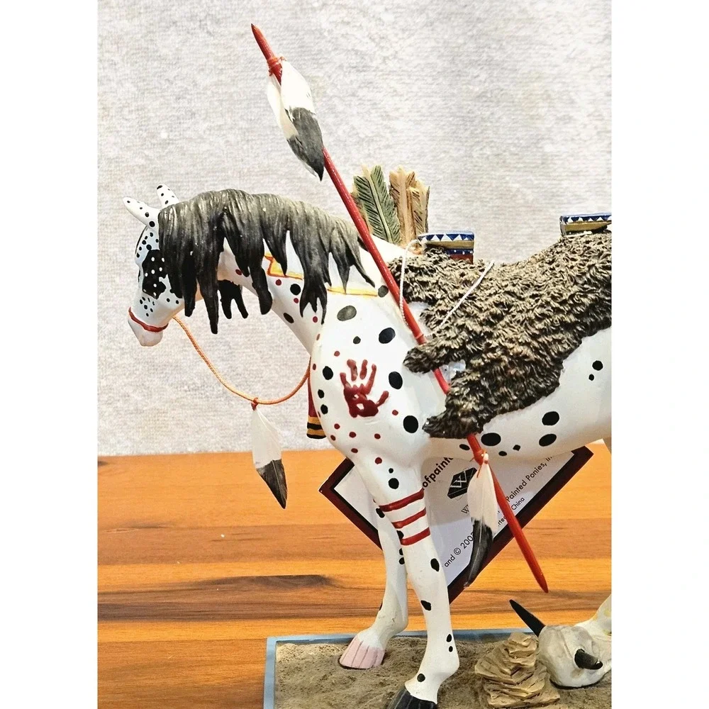 Trail of Painted Ponies War Pony #1452 • Rance Hood • 2003 Westland NIB